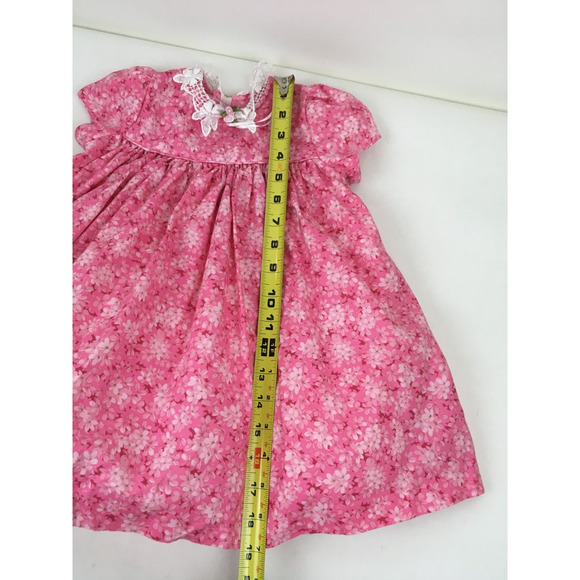Girls Dress pink 24 mos Tulle Quilters Exclusively Fabric Country - Picture 16 of 16